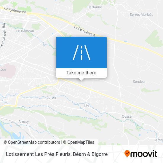 Lotissement Les Prés Fleuris map