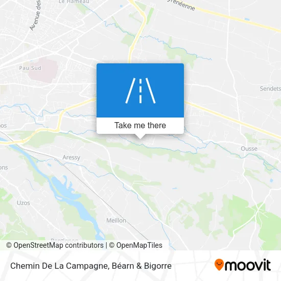 Chemin De La Campagne map