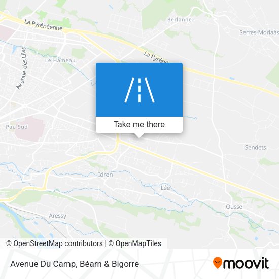 Avenue Du Camp map