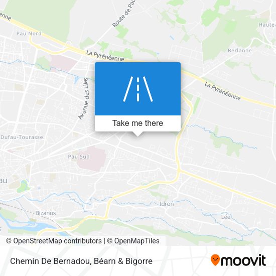 Chemin De Bernadou map