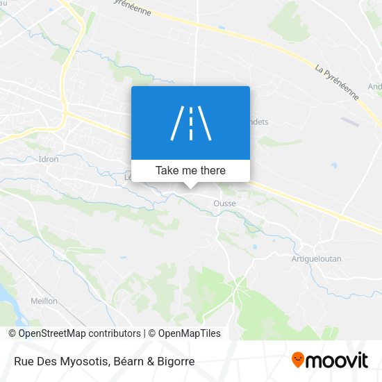 Rue Des Myosotis map