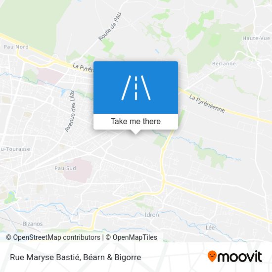 Rue Maryse Bastié map