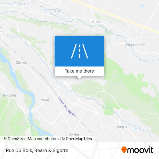 Rue Du Bois map