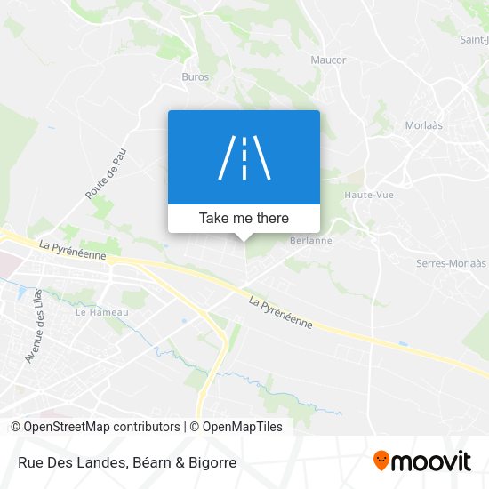 Rue Des Landes map