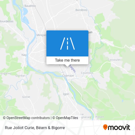 Rue Joliot Curie map