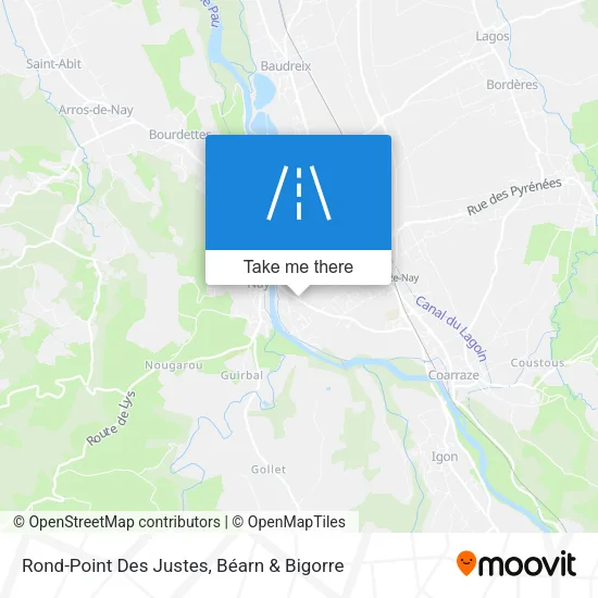 Rond-Point Des Justes map