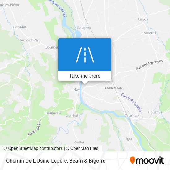 Chemin De L'Usine Leperc map