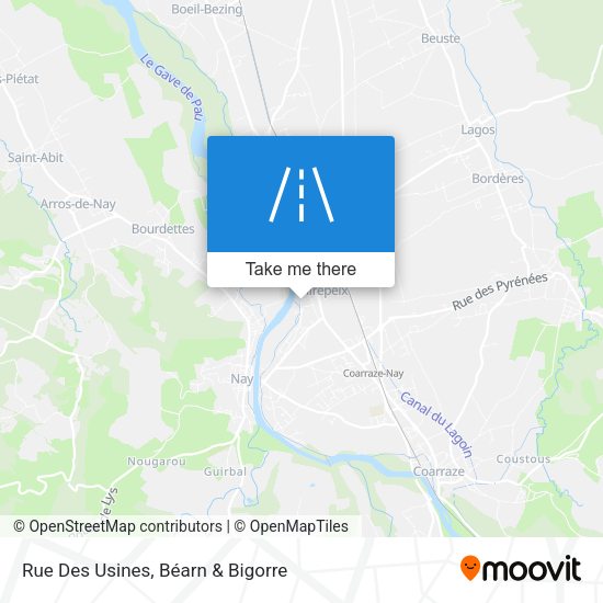 Rue Des Usines map