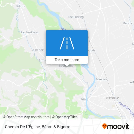 Chemin De L'Église map