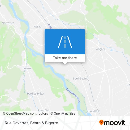Rue Gavarrès map