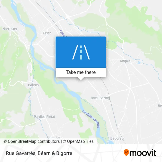 Rue Gavarrès map