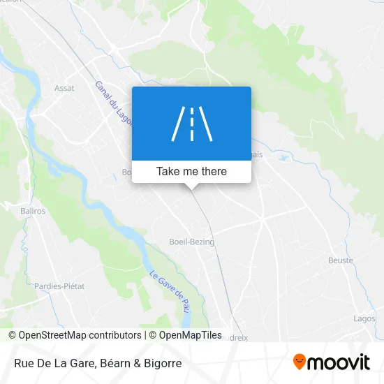Rue De La Gare map
