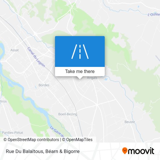 Rue Du Balaïtous map