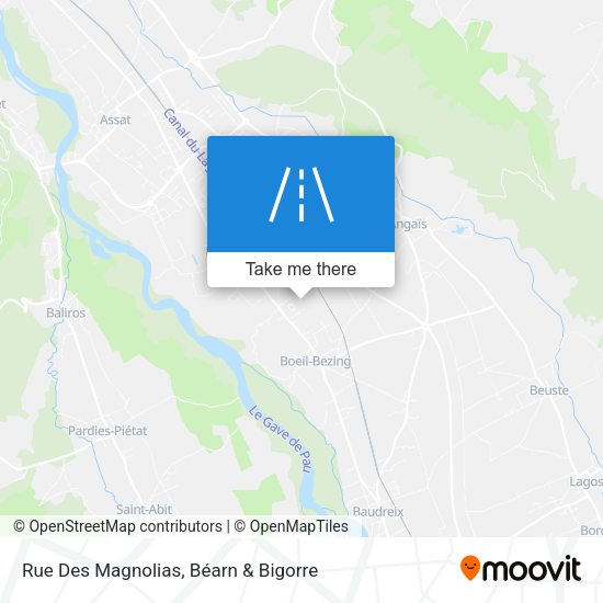 Rue Des Magnolias map