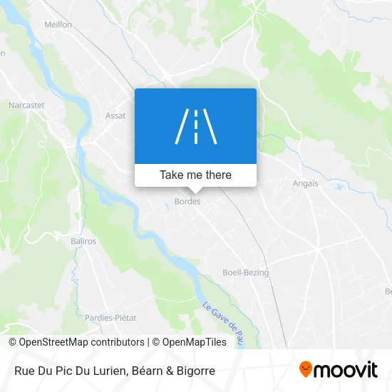 Rue Du Pic Du Lurien map