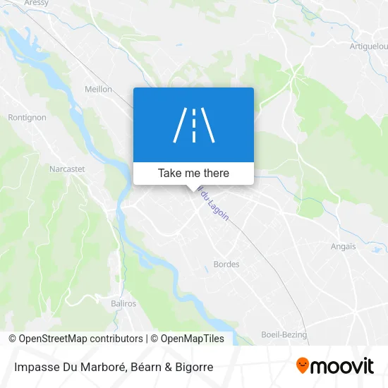 Impasse Du Marboré map