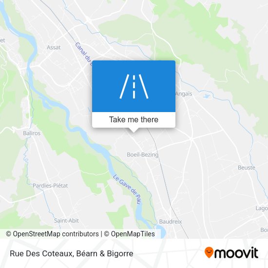 Rue Des Coteaux map