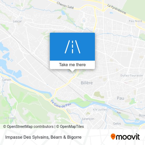 Impasse Des Sylvains map