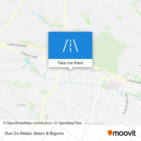 Rue Du Relais map