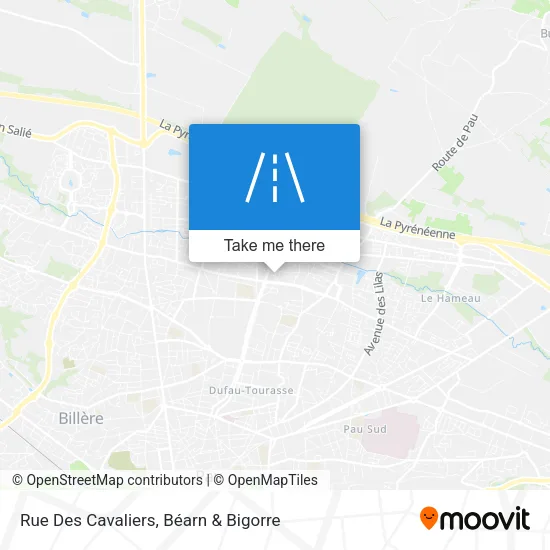 Rue Des Cavaliers map