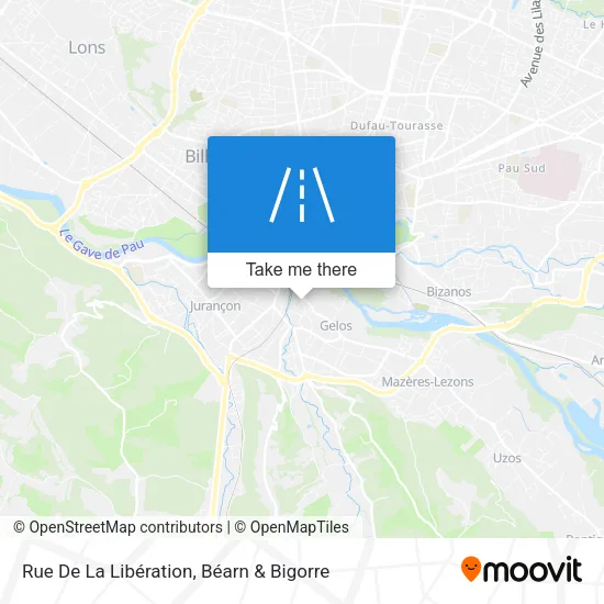 Rue De La Libération map