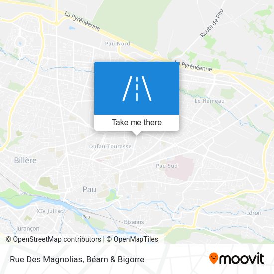 Rue Des Magnolias map