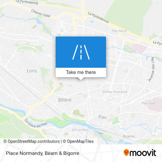 Place Normandy map