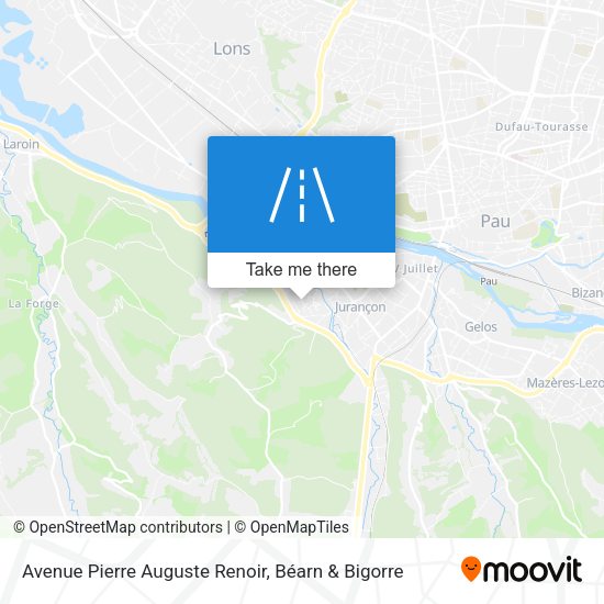 Avenue Pierre Auguste Renoir map