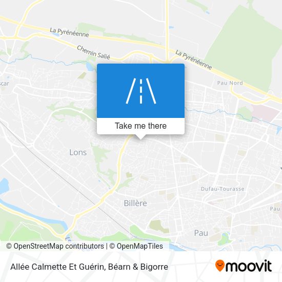 Allée Calmette Et Guérin map