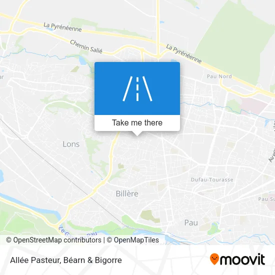 Allée Pasteur map