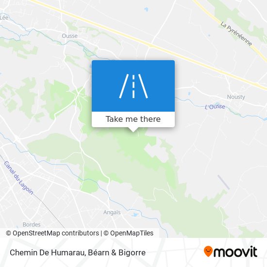 Chemin De Humarau map