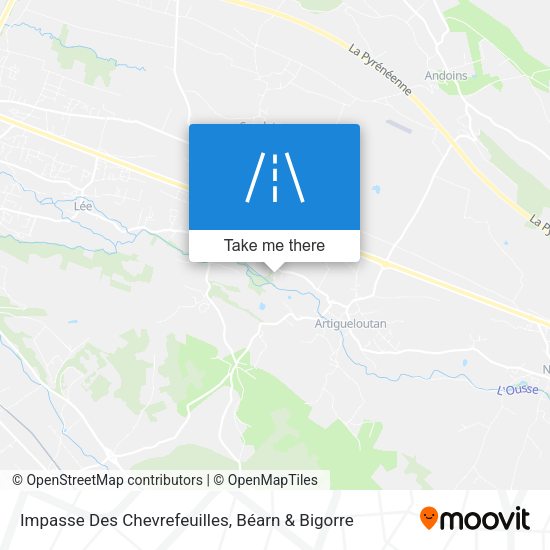 Impasse Des Chevrefeuilles map