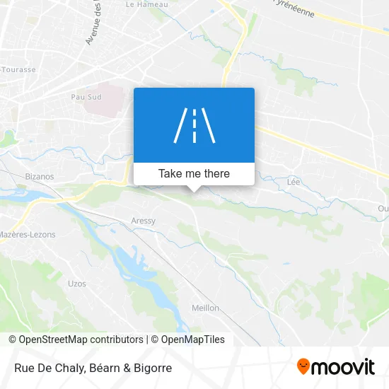 Rue De Chaly map