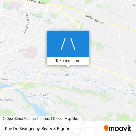 Rue De Beaugency map