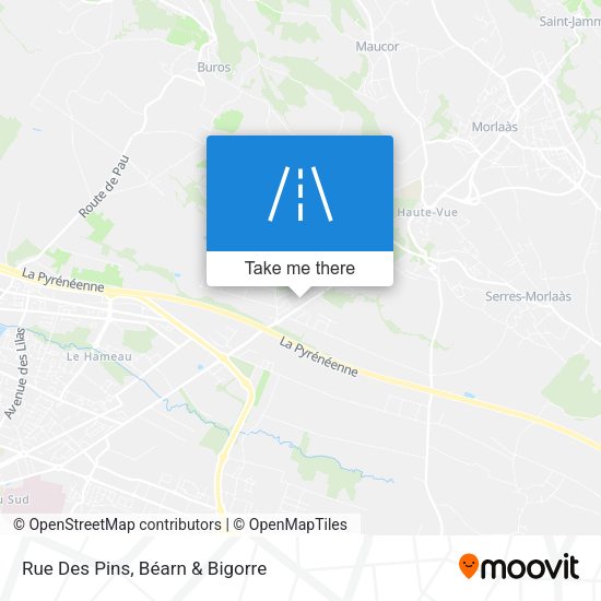 Rue Des Pins map
