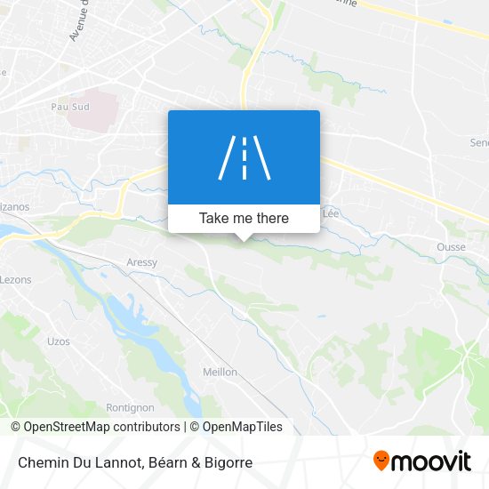 Chemin Du Lannot map