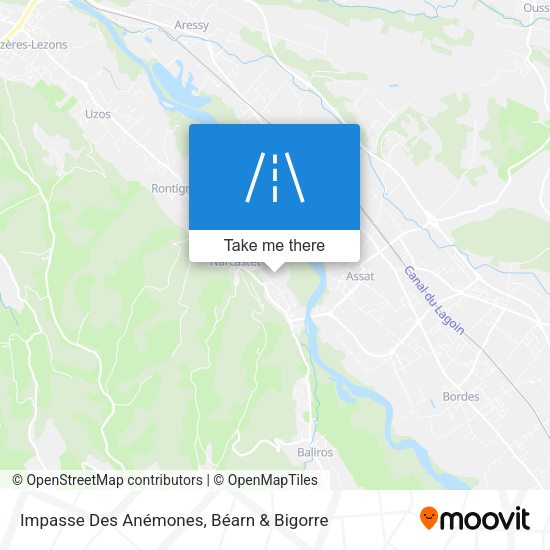 Impasse Des Anémones map