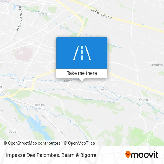 Impasse Des Palombes map