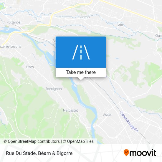 Rue Du Stade map