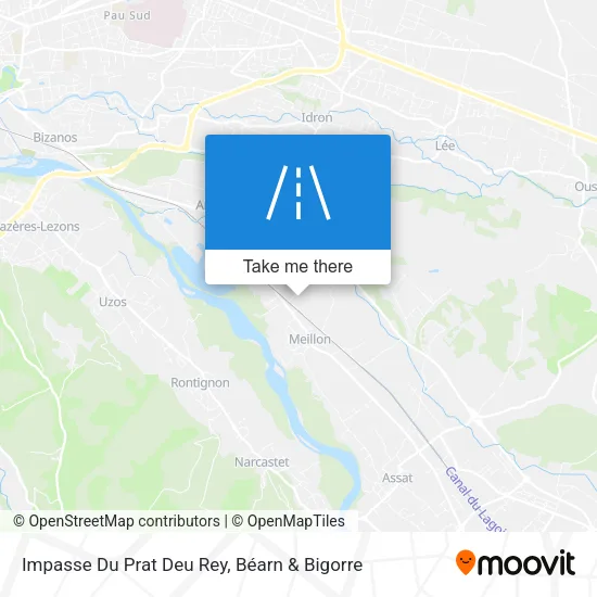 Impasse Du Prat Deu Rey map