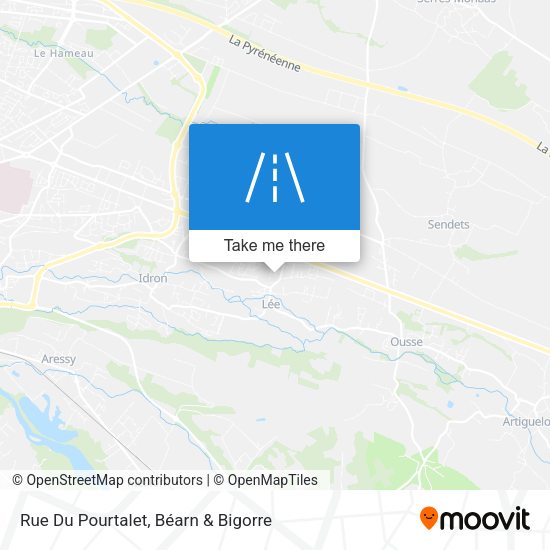 Rue Du Pourtalet map