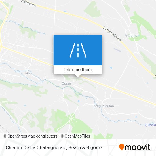 Chemin De La Châtaigneraie map