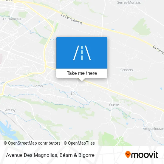 Avenue Des Magnolias map