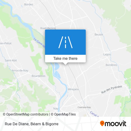 Rue De Diane map