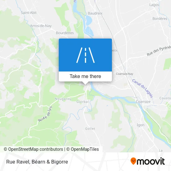 Rue Ravel map