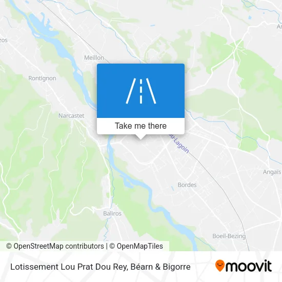 Lotissement Lou Prat Dou Rey map