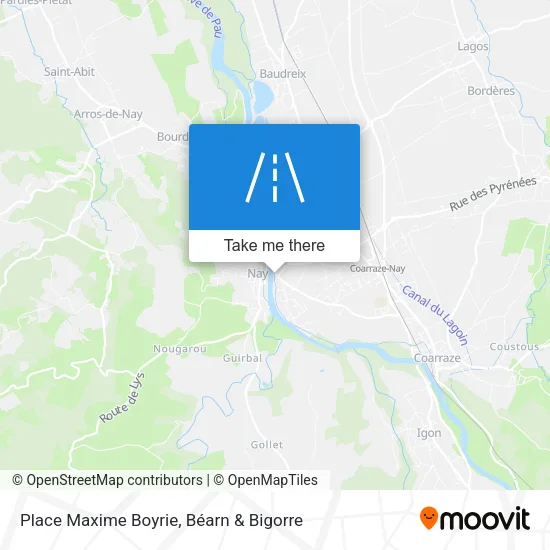 Place Maxime Boyrie map