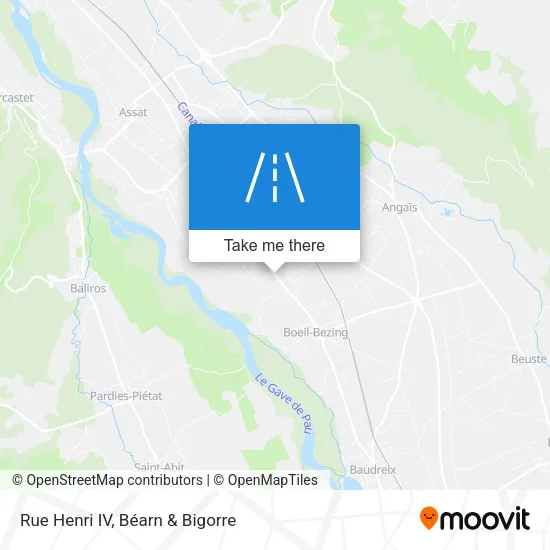 Rue Henri IV map