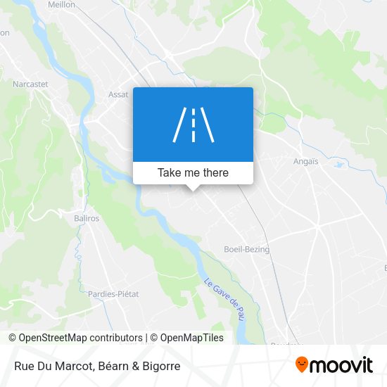 Rue Du Marcot map