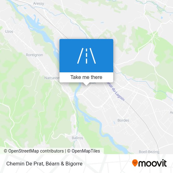 Chemin De Prat map